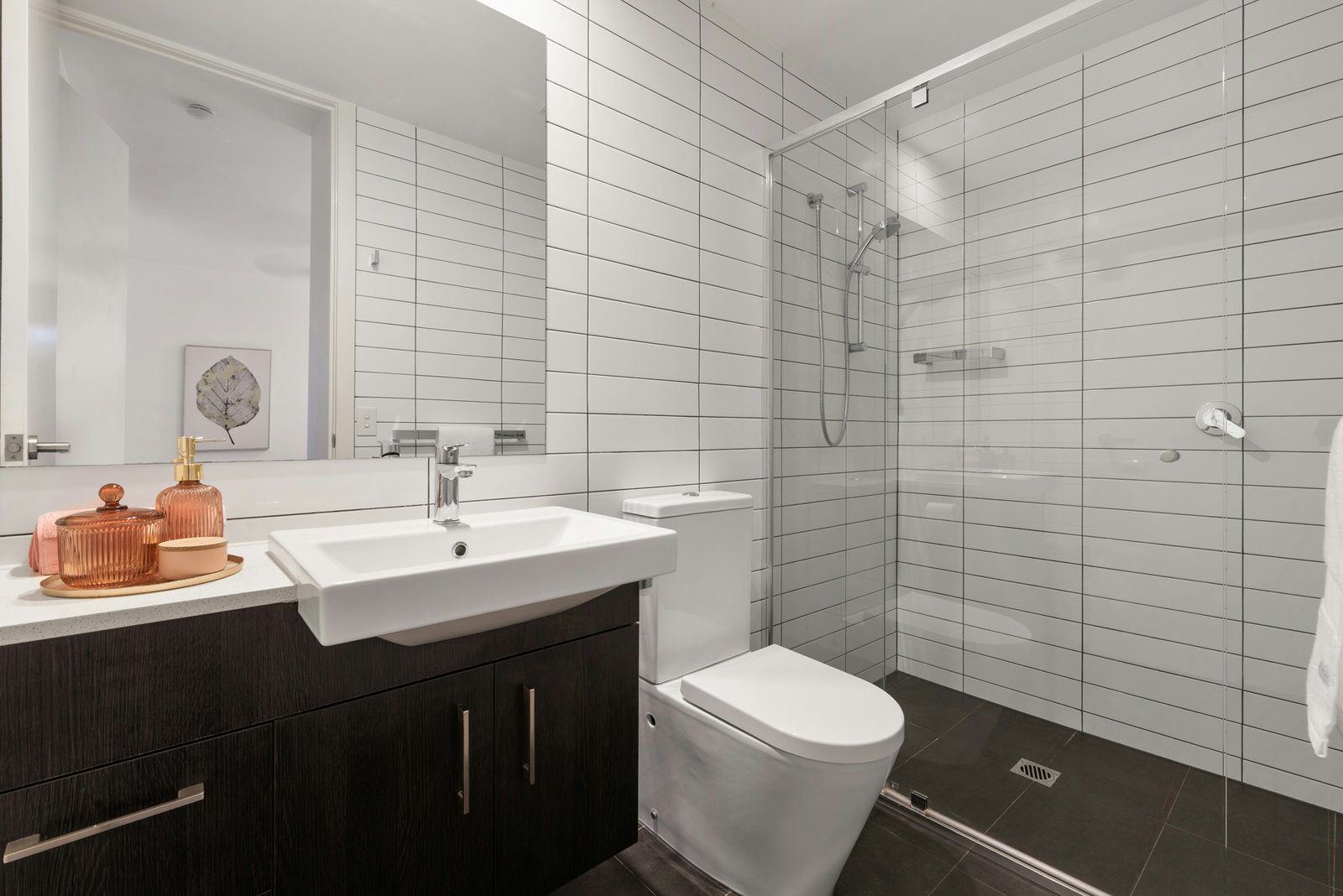 Duschabfluss im Badezimmer