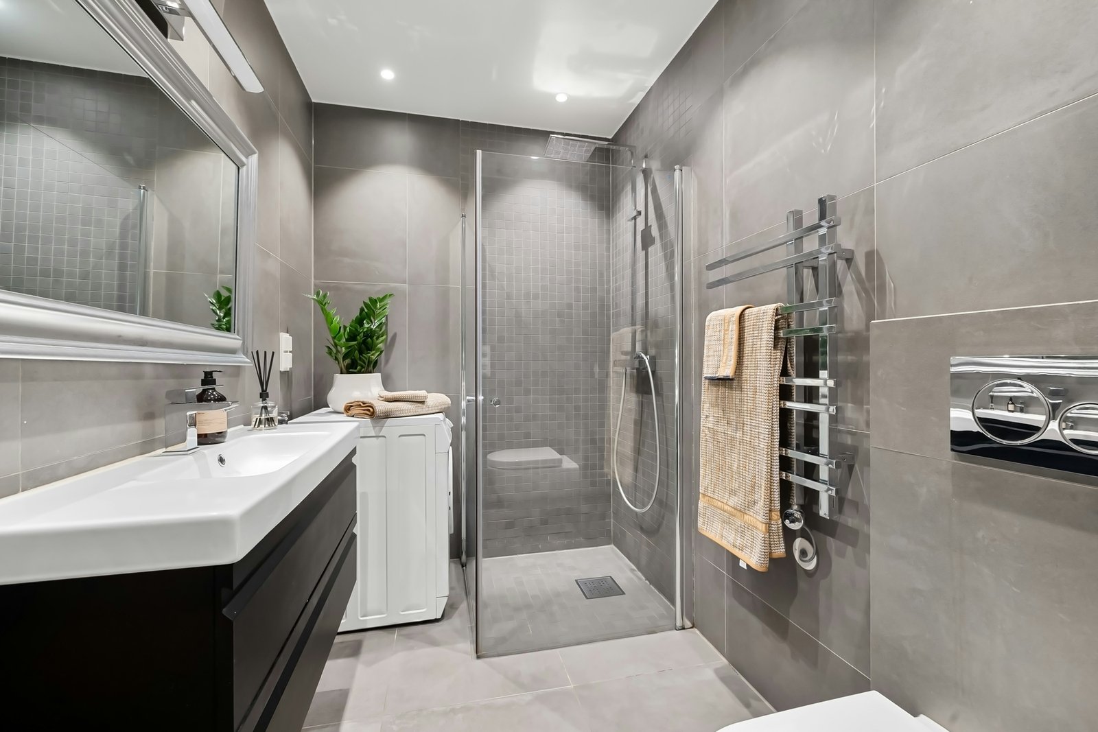 Duschabfluss im Badezimmer