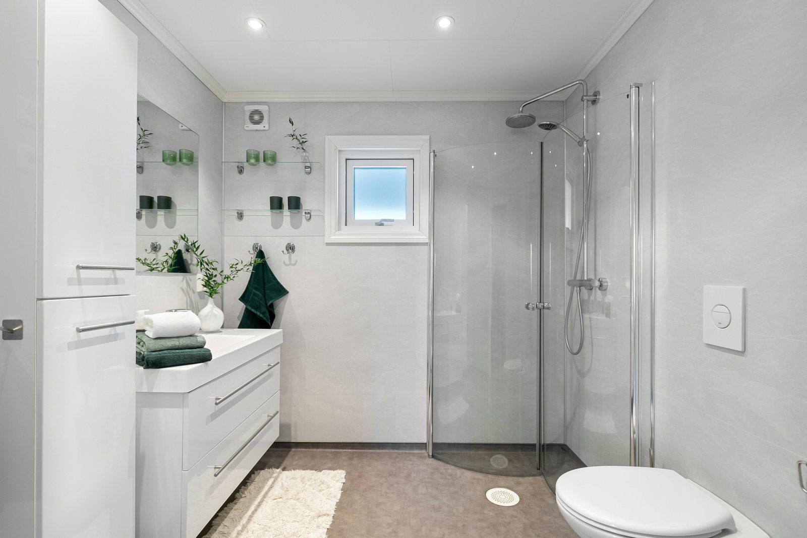 Duschabfluss im Badezimmer